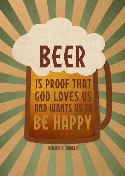 bar humor - god loves beer