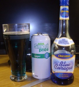 Blue beer is best beer.