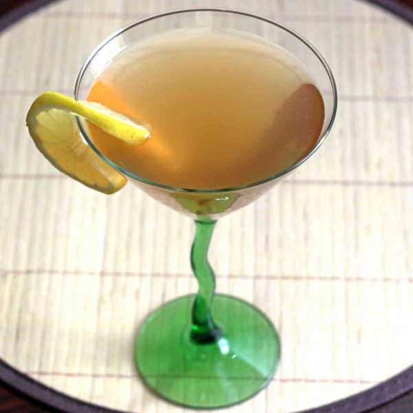 The Deauville Cocktail is an applejack or Calvados drink that dates back to 1930 and originated in New Orleans. It's very simple to make, and works well for a pitcher of pre-mixed drinks at a party.